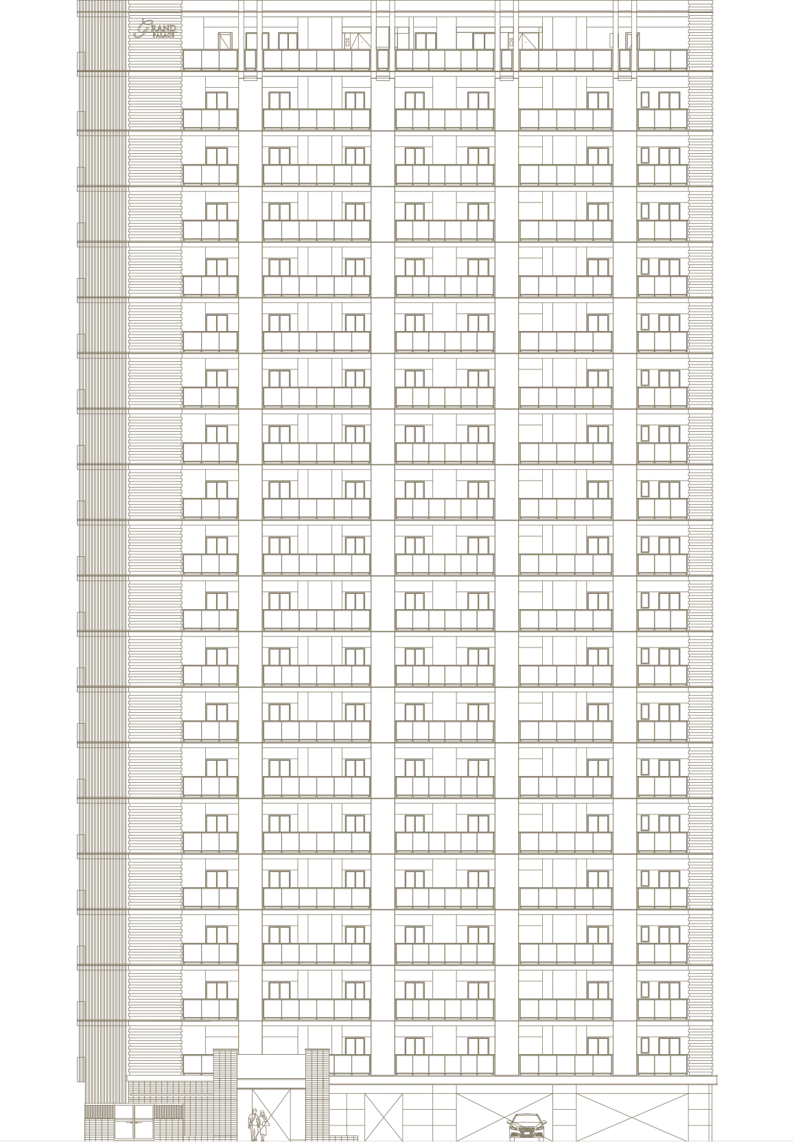 立面図